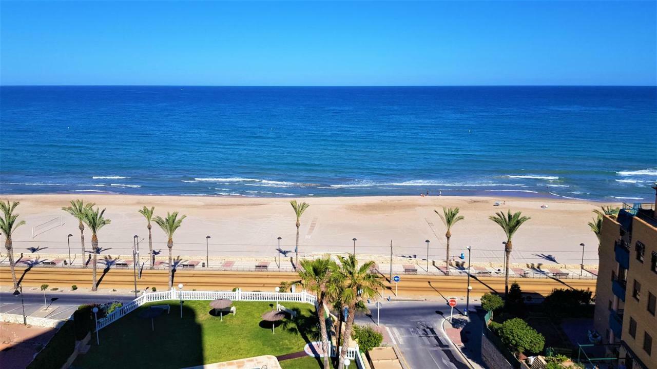Lovely Apartment Beach Front & Pool El Campello Exterior foto